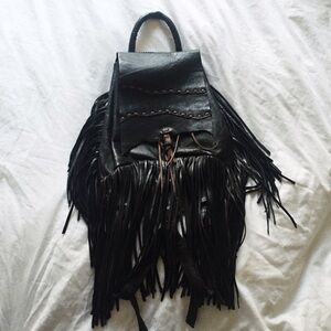 Free People Fringe Backpack